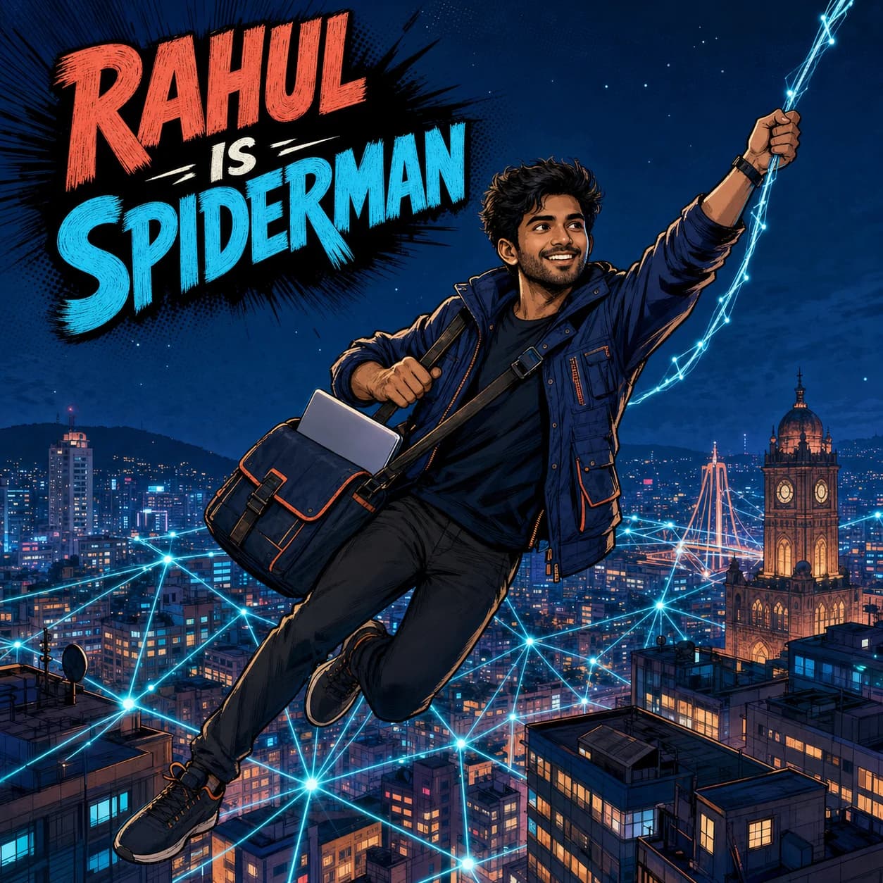 Rahul is Spiderman